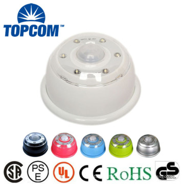 Беспроводной PIR Auto 6 светодиодных регулируемых Night Night Night Light Sensor